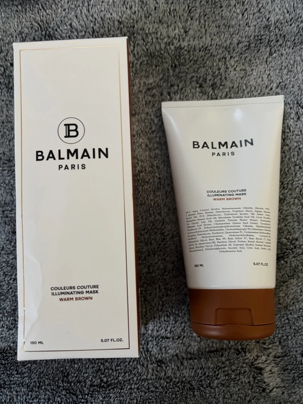 Balmain Paris Couleurs Couture Illuminating Hair Mask - Warm Brown